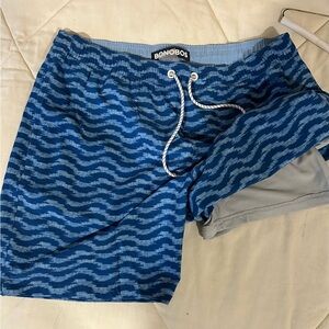Bonobos Men's Blue Swim Shorts